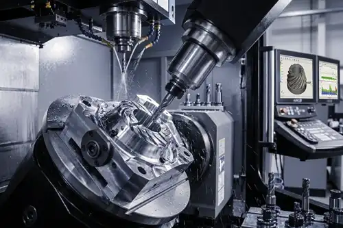 Hochpräzises Fräsen von Metallteilen nach Kundenvorgabe